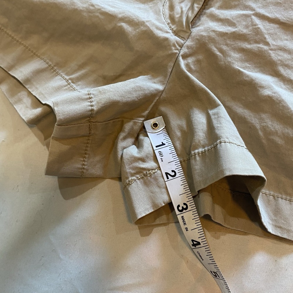 J.Crew Broken In Chino Shorts Women's Size 4 Khaki Cotton 56445‎ - Picture 4 of 6